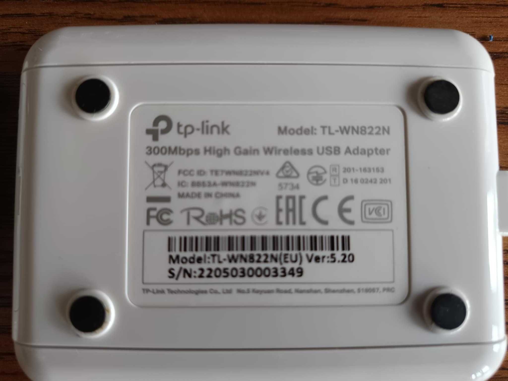 KARTA SIECIOWA USB adapter WIFI TP-LINK 300 MBPS 2sztuki komplet