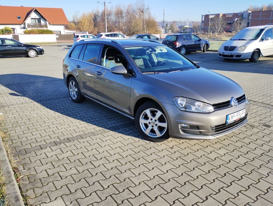 Volkswagen Golf Wariant VII - 2013 - benzyna 122KM Highline