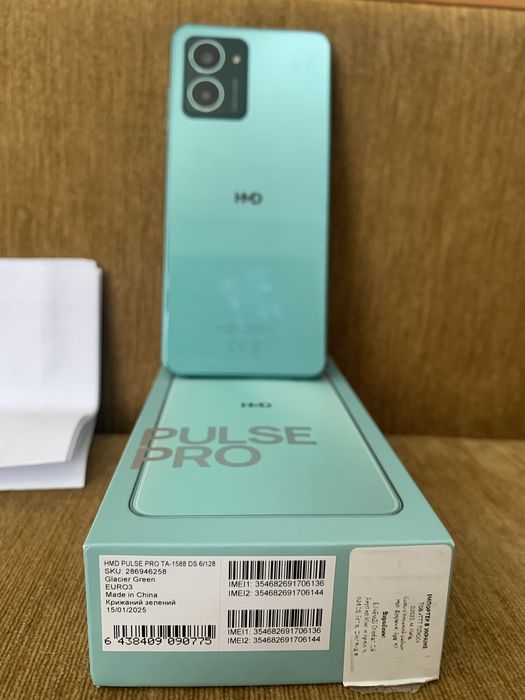 HMD Pulse Pro glacier green TA-1588, nokia, обмін