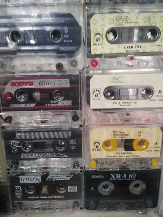 Коллекция audio кассет