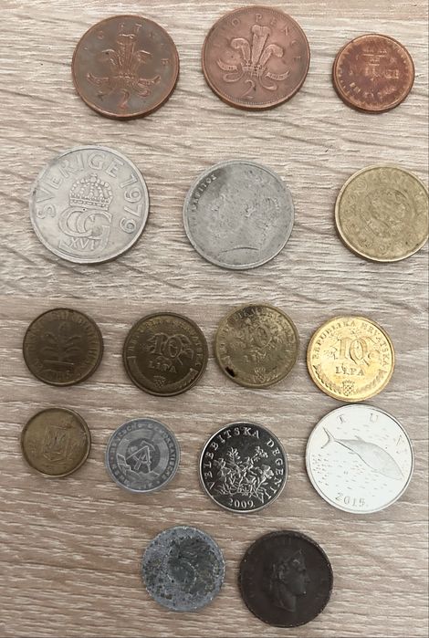 Monety różne numizmatyka