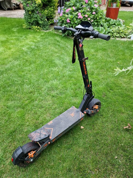 Kukirin g4 zadbany na gwarancji z wymienioną baterią