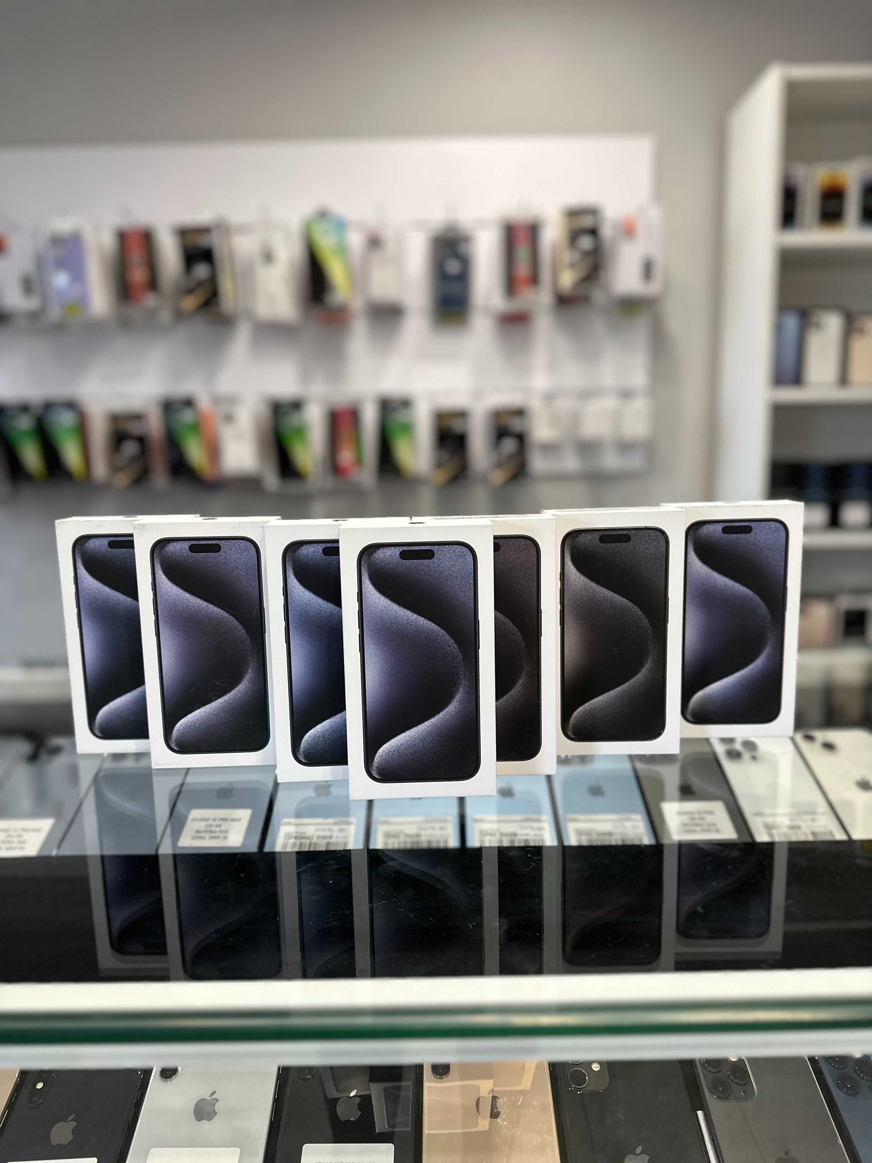 NOWY iPhone 15 Pro Max 256 GB Titanium • Black • Blue • GWARANCJA •