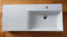 Umywalka 100cm prawa