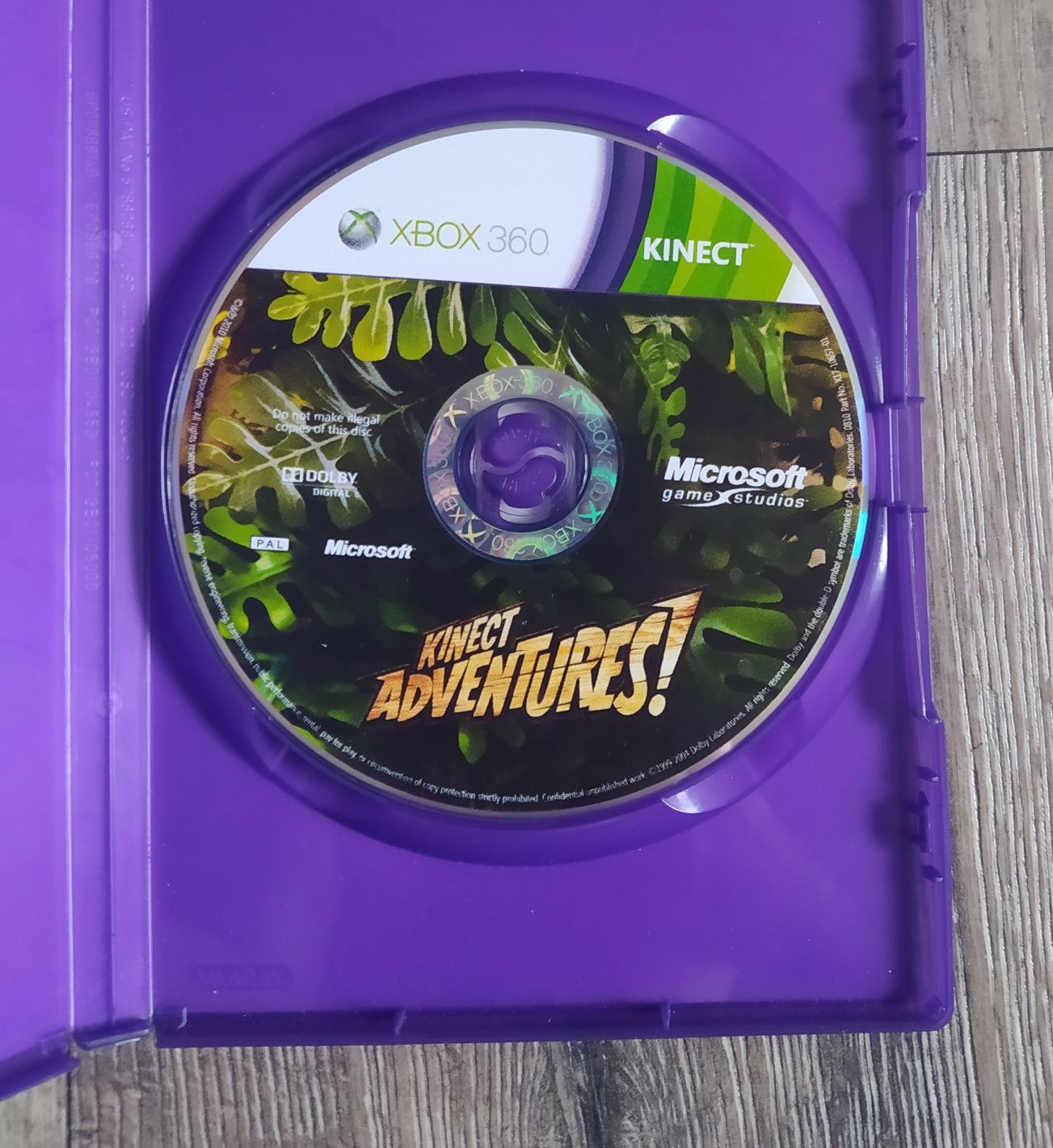 Xbox 360 Kinect + Gra Kinect Adventures Wysyłka