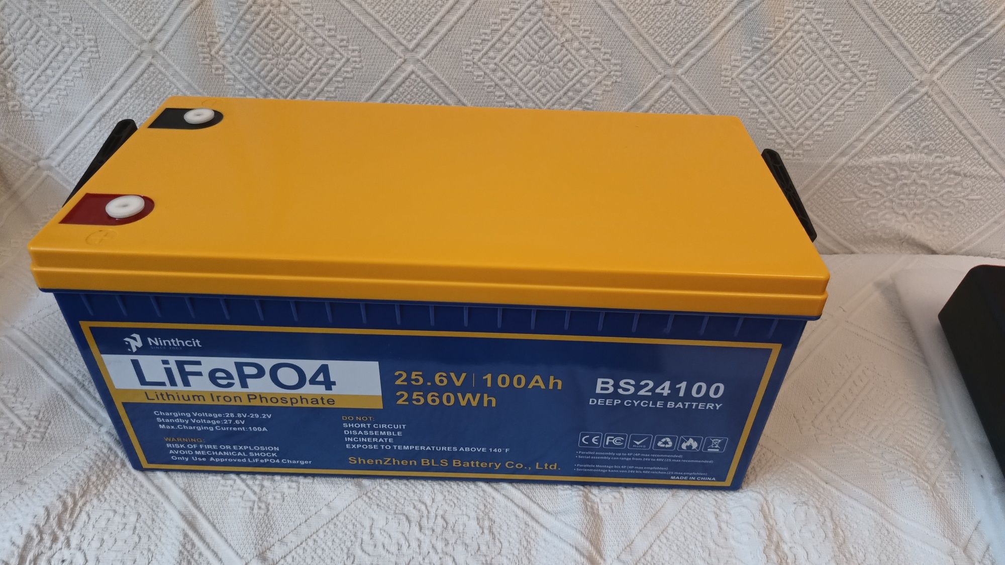 Lifepo4 Ninthcit 24 в 100 а