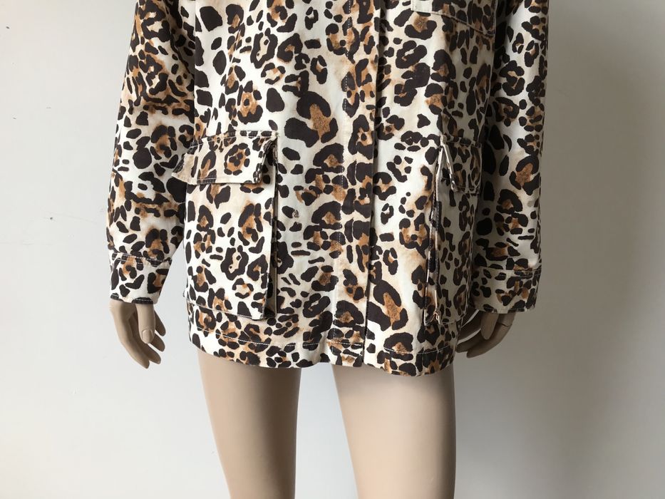 & Other Stories kurtka damska oversize S panterka