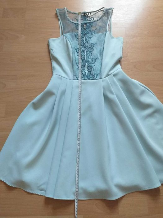 Błękitna sukienka Vissavi