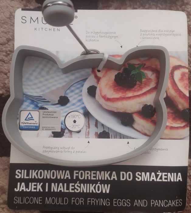 Formy sulikonowe do jajek, naleśników itp...