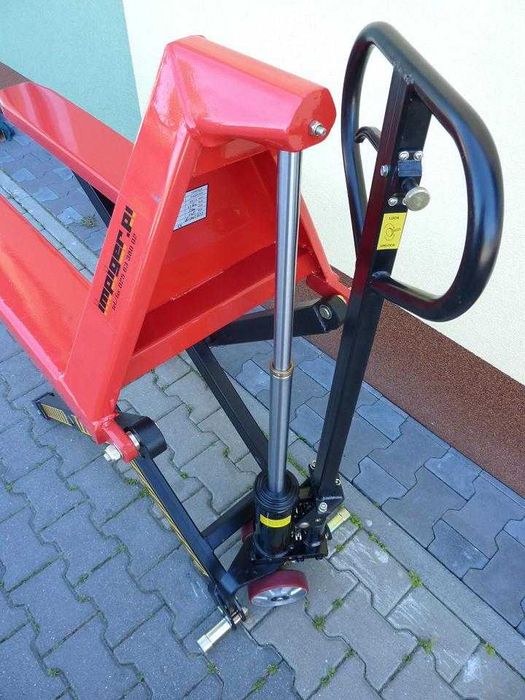 Wózek paletowy nożycowy HLT15 paleciak podnośnikowy 1,5T na 0,8m