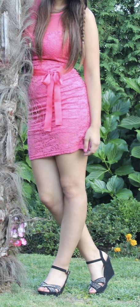 Vestido justo de cerimónia Morgan S