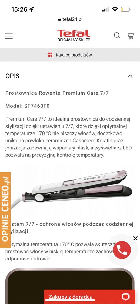 Rowenta prostownica Ionic 7/7