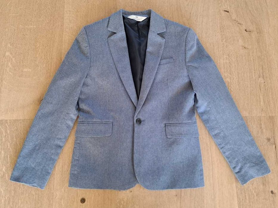 Marynarka niebieska, chłopięca, H&M, rozm.146