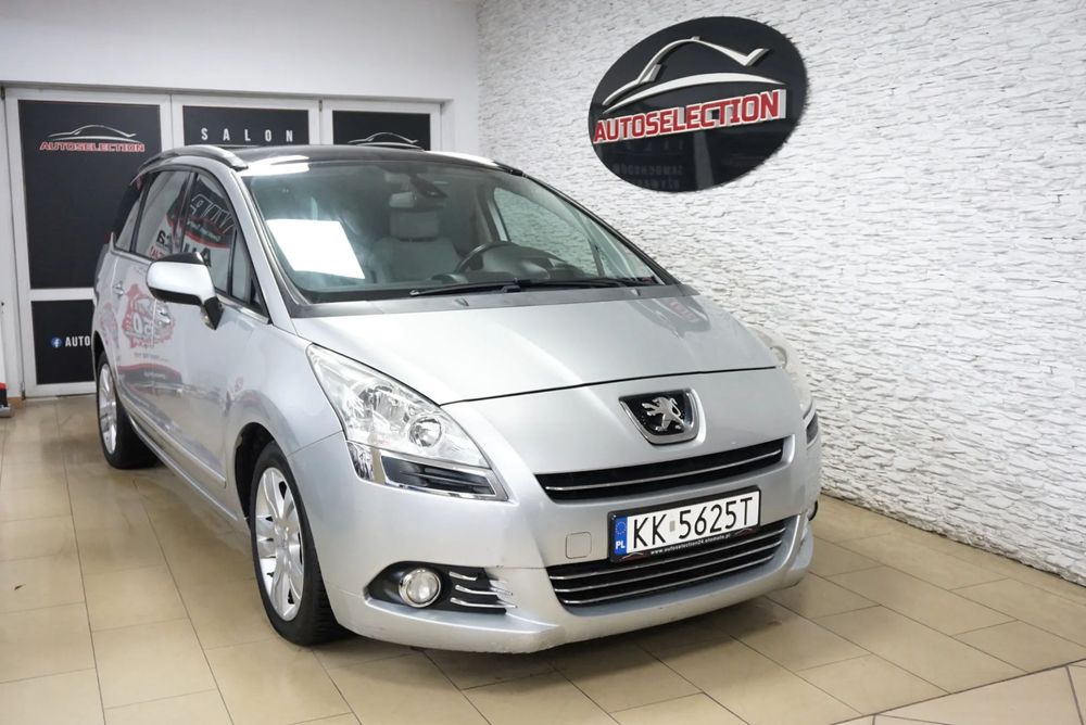 Peugeot 5008 2.0 HDI 163KM! 2011r! El fotele! Head UP! Skóra! Automat! PDC!