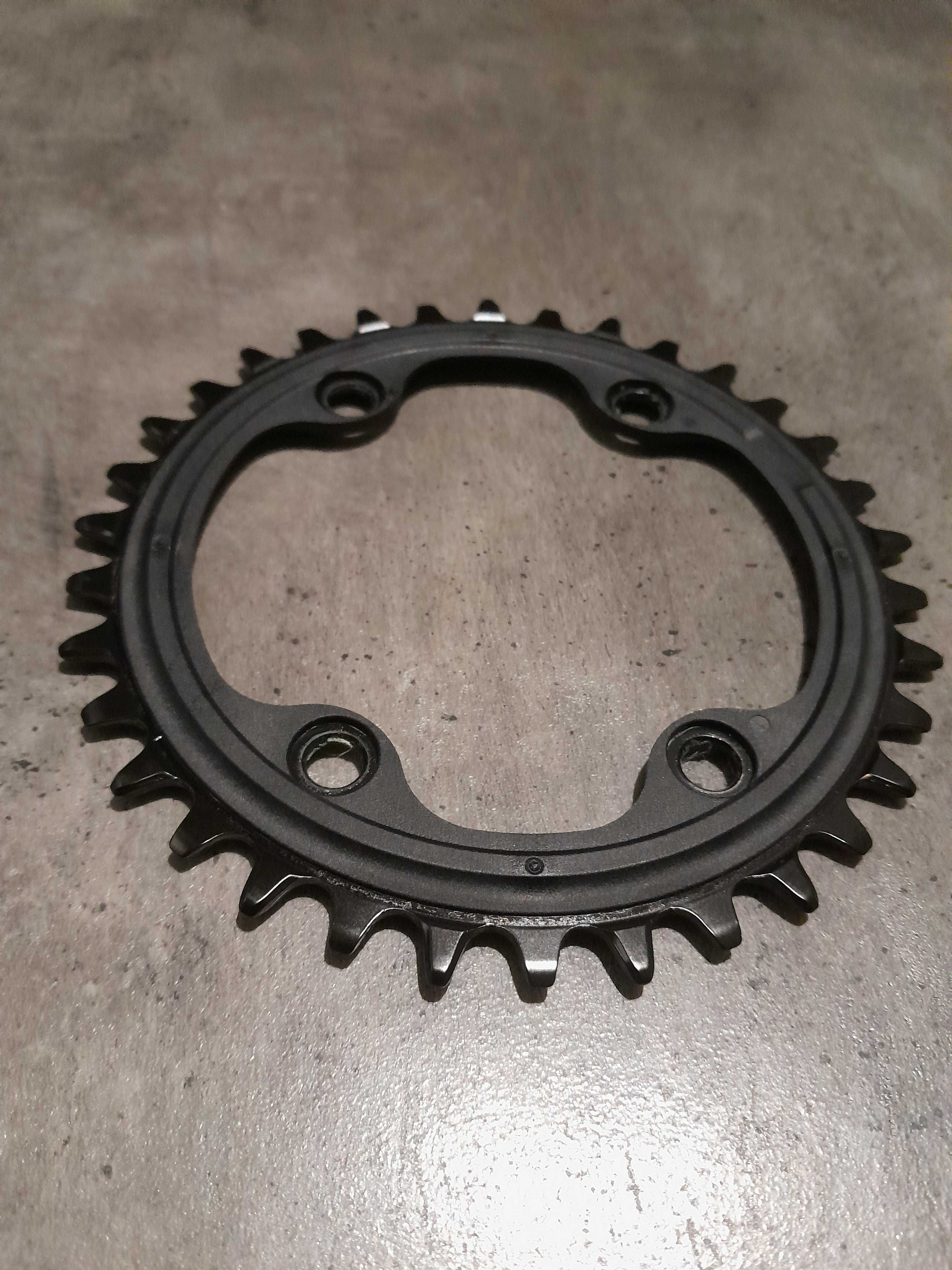 Nowa tarcza zębatka Shimano DEORE 34T NW BCD96 asym MT-610 1x12s