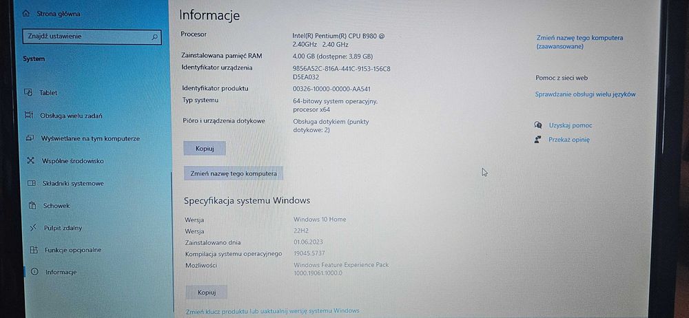Laptop Samsung NP350E5C-S04PL -stan idealny