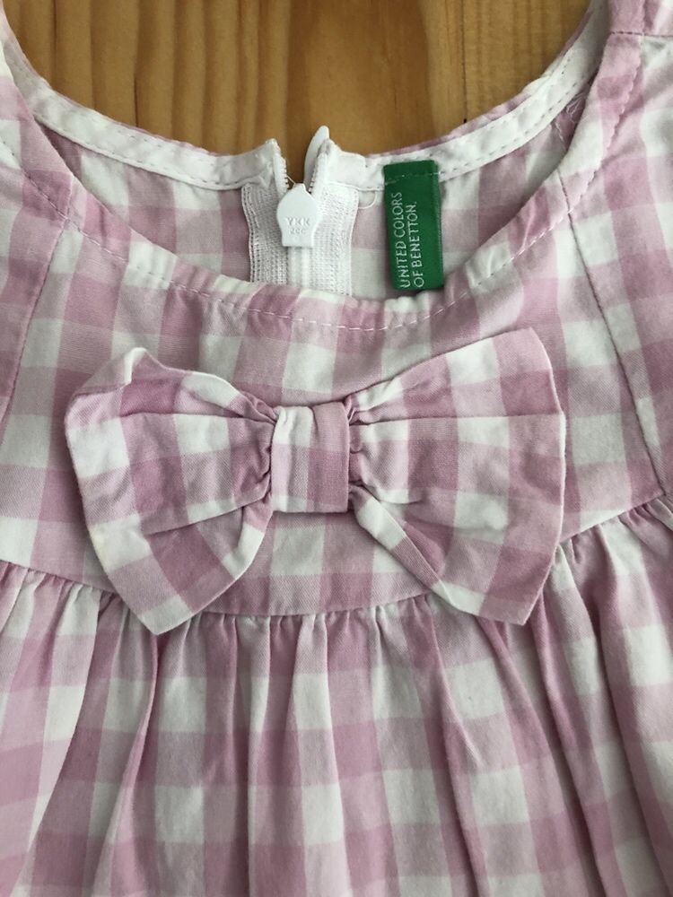 Vestido menina benetton 4/5