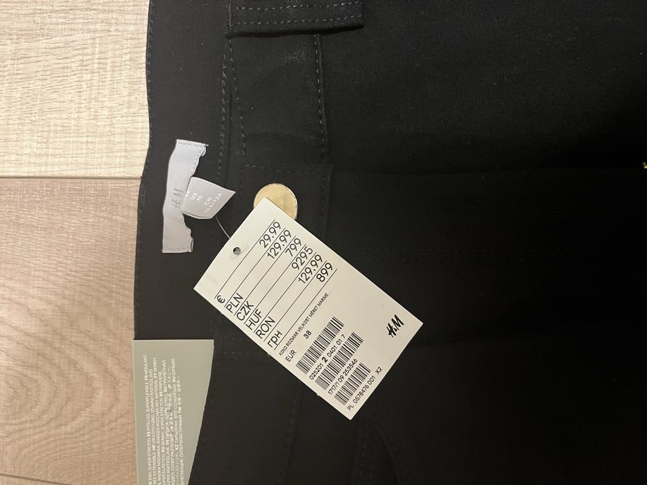Nowe spodnie H&M r. 38 Skinny Stretch