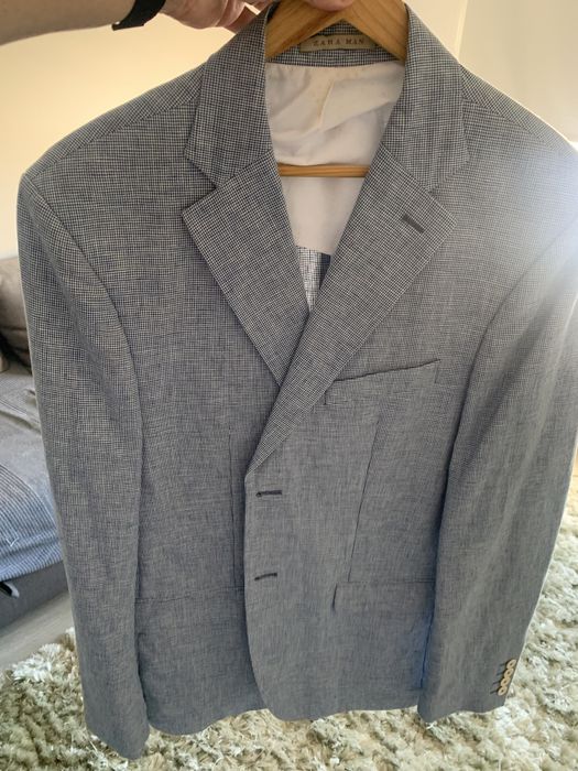 Blazer azul marinho nr 42, usada 1 vez