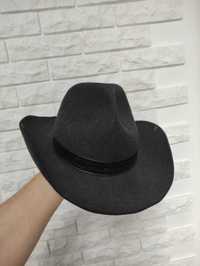 Cima Switzerland 57 р капелюх чорний ковбойський шерстяний шляпа