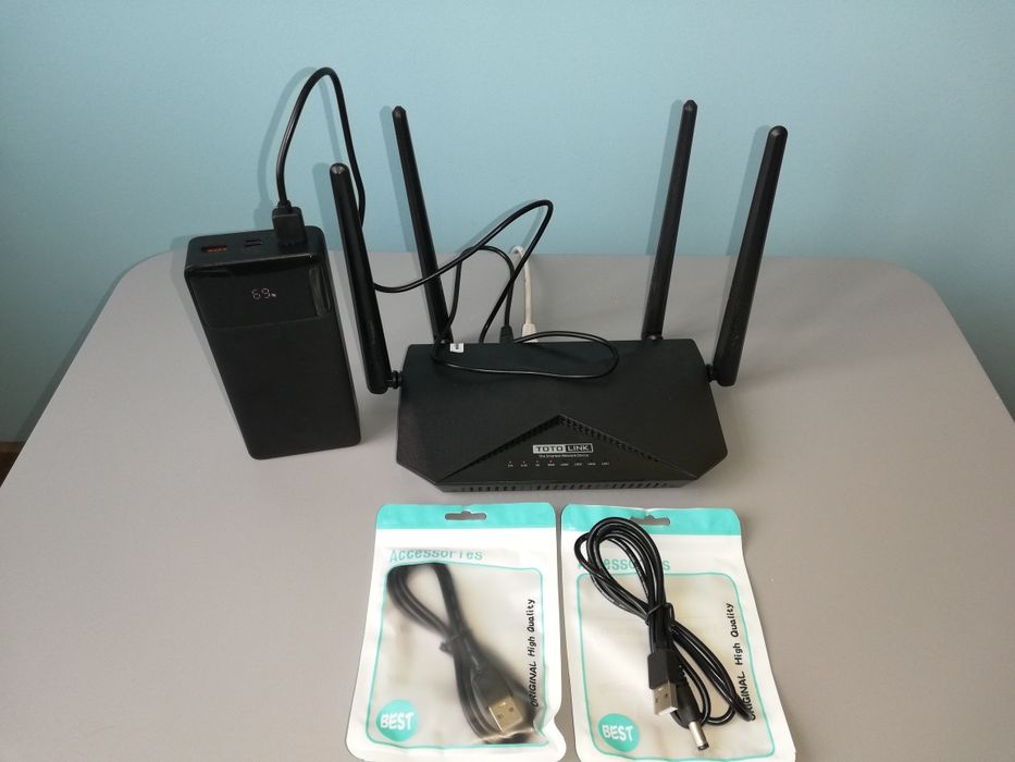 Перехідник для роутера з USB на DC 5.5x2.1mm