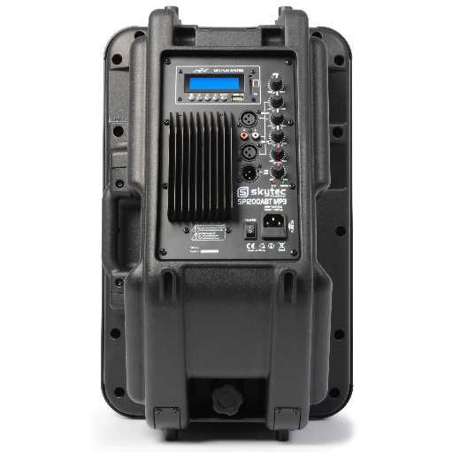 Coluna Activa SkyTec ABS 12" 600W c/ MP3 USB/SD/BLUETOOTH