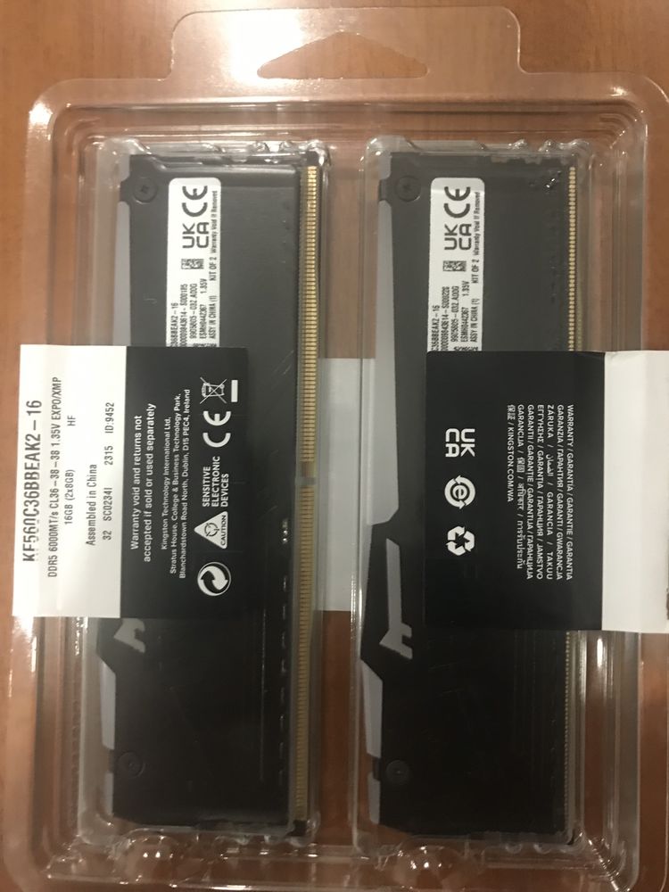 Memorias Ram DDR5 6000MHZ expo