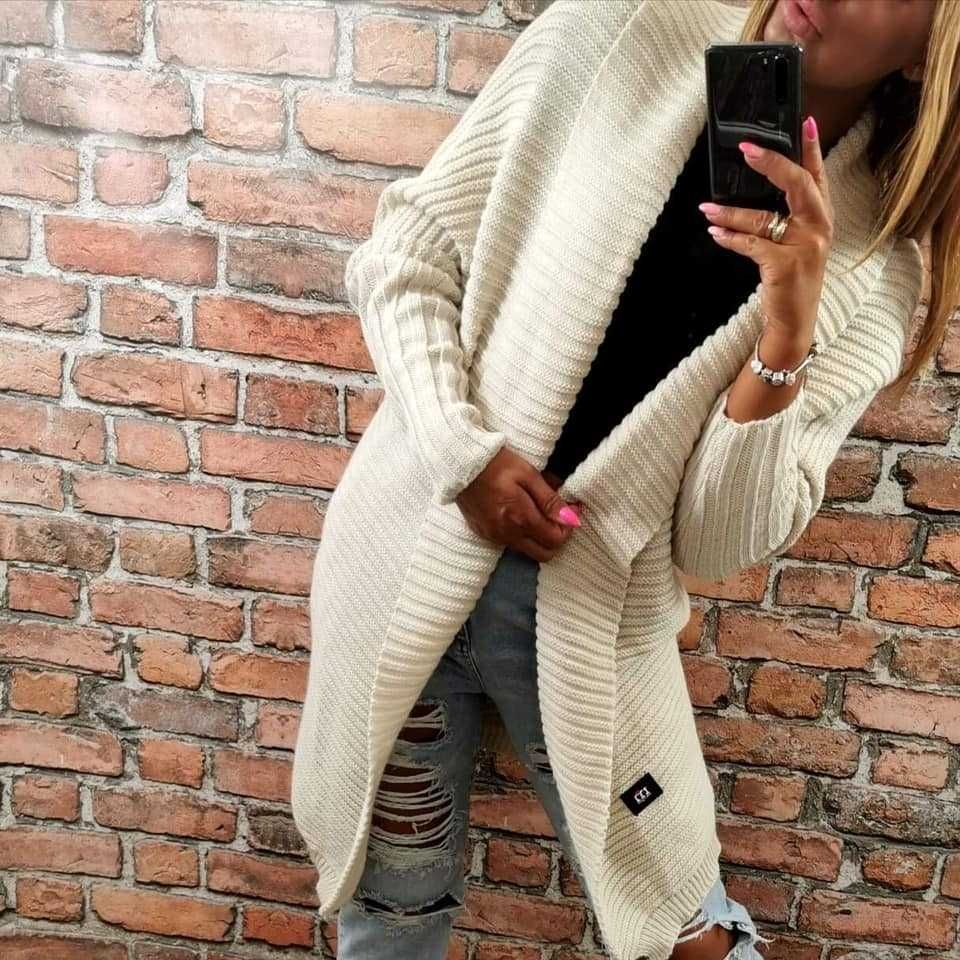 Piękny sweter mega KOLORY oversize do 44/46/48