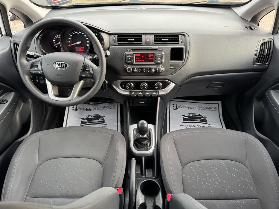KIA RIO 1.4 109 KM 2013r#Alu 16”#Z Niemiec#Serwis#Faktura#Gwarancja.