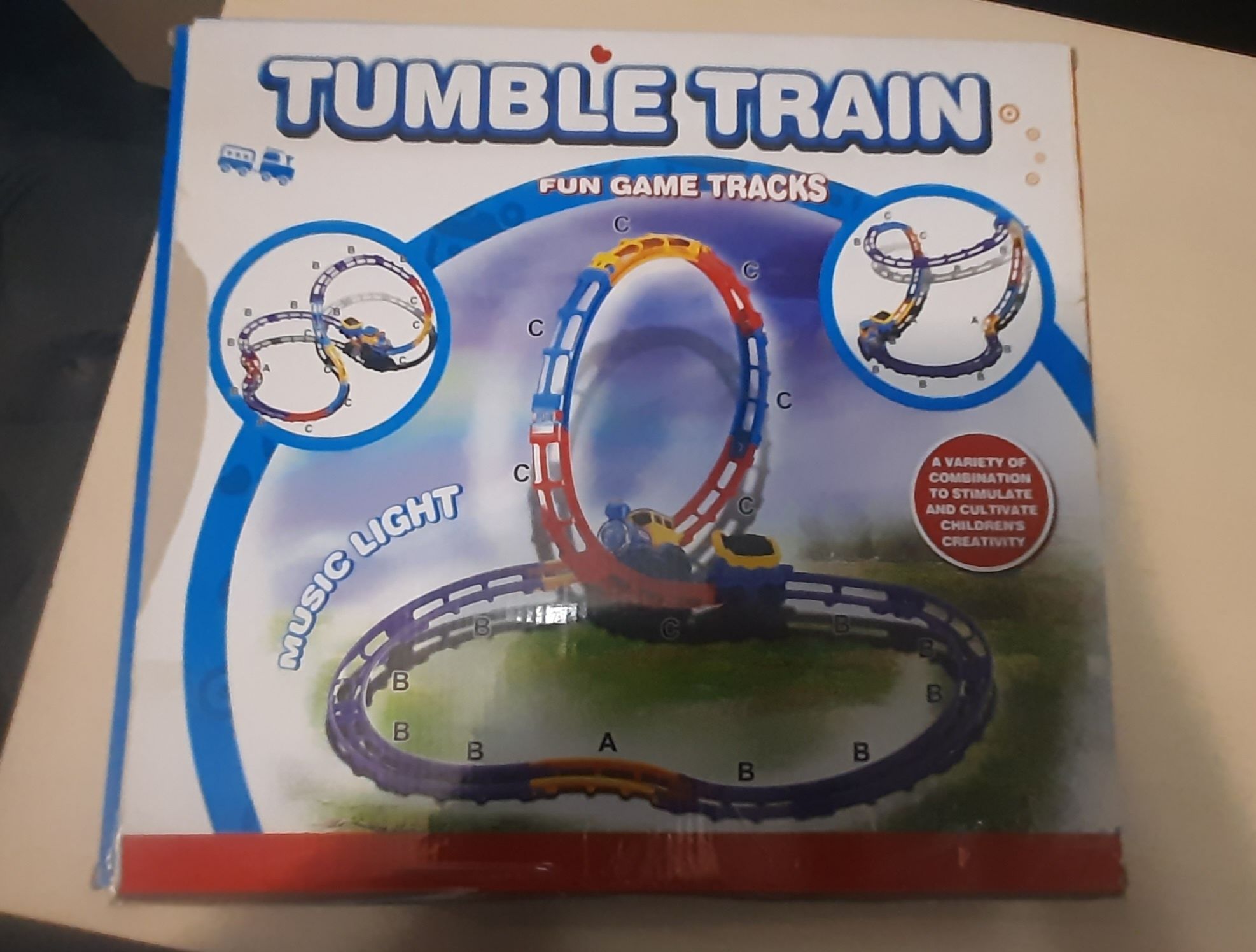 Детская Железная дорога, Залізниця,tumble train