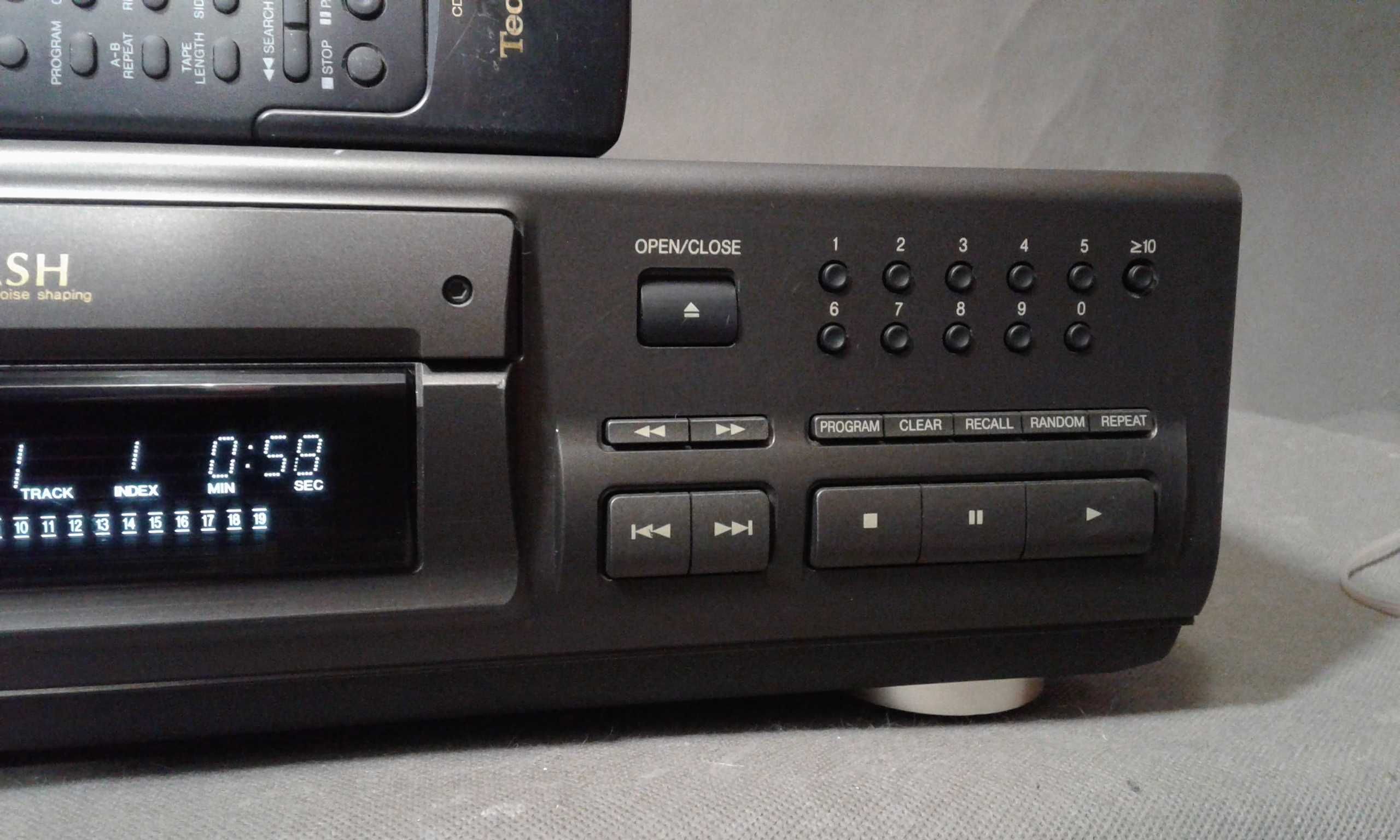TECHNICS SL-PS670D,pilot,odtwarzacz cd