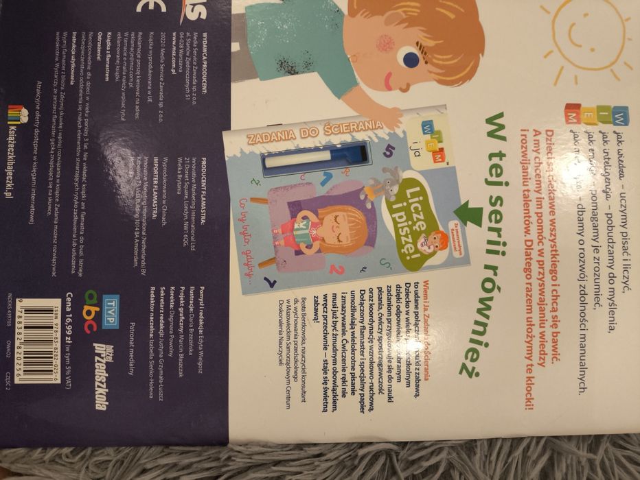 Książeczki i kolorowanki dla przedszkolaka