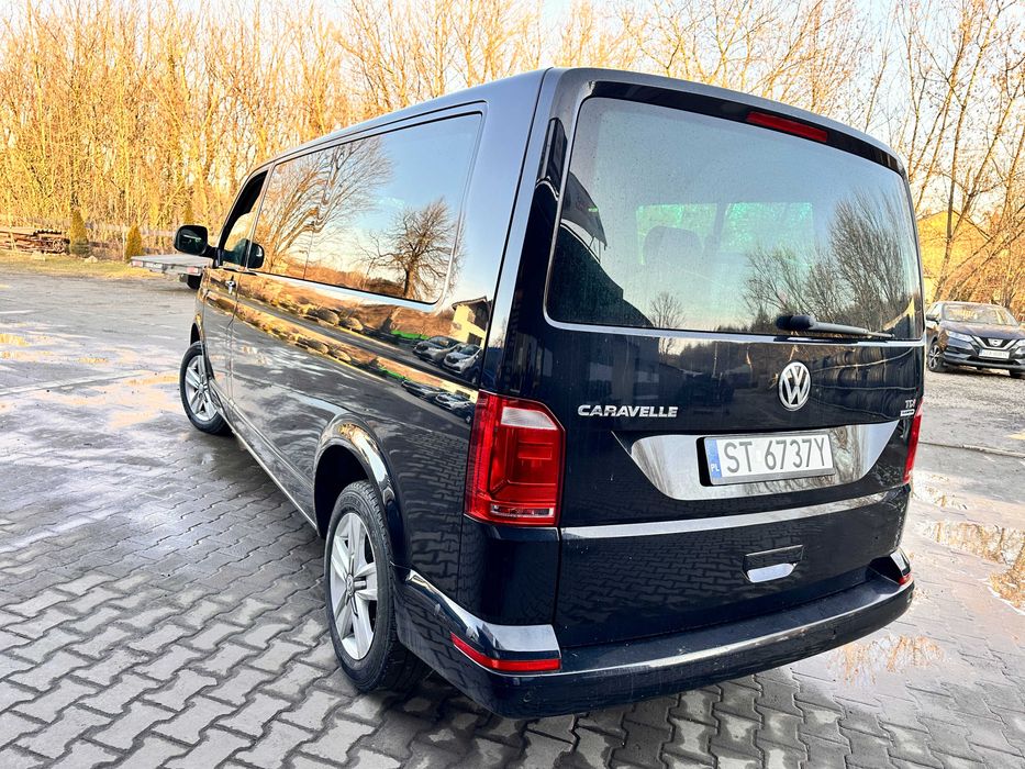 Wypożyczalnia busa  9 osobowych Vw caravelle DSG