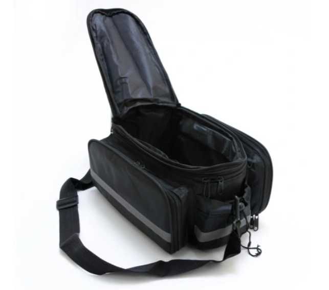 Uniwersalna torba na rower, sakwa na bagażnik, podwójna, rowerowa,nowa