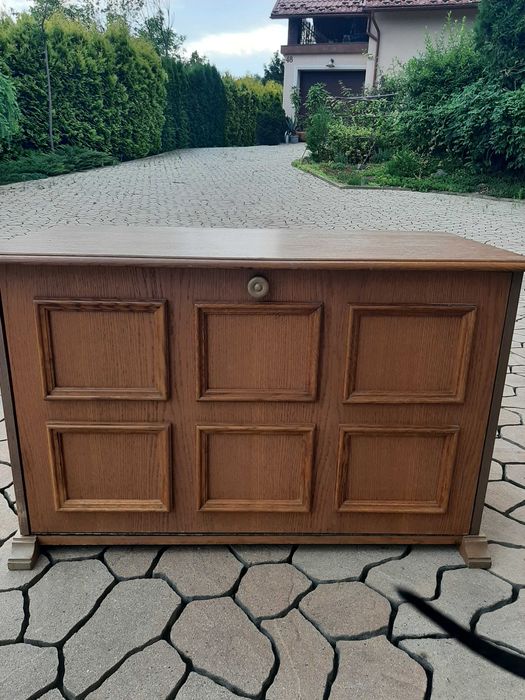 Komoda na buty blat i front jasny dąb