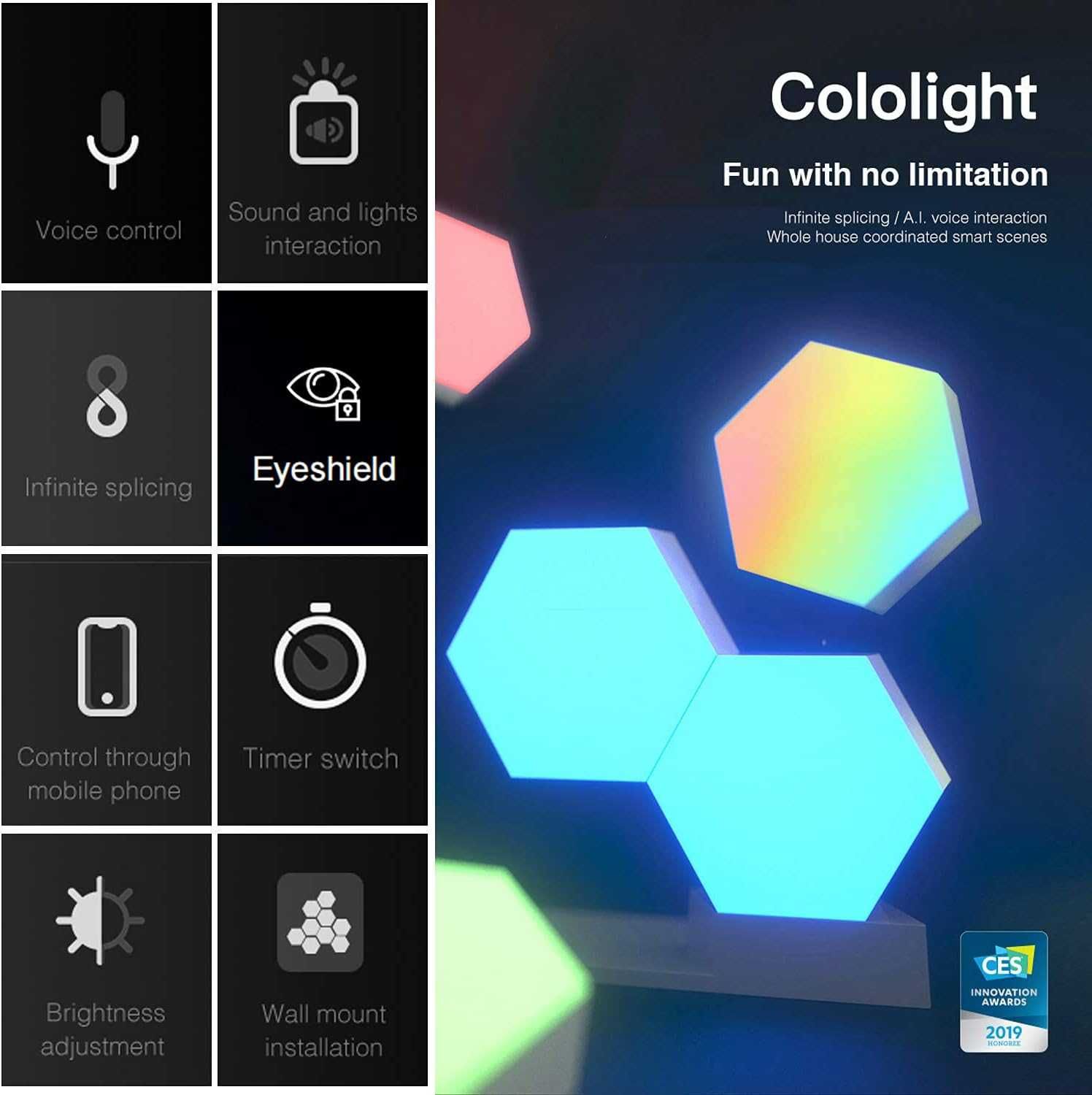 LifeSmart Inteligentne panele świetlne LED Cololight