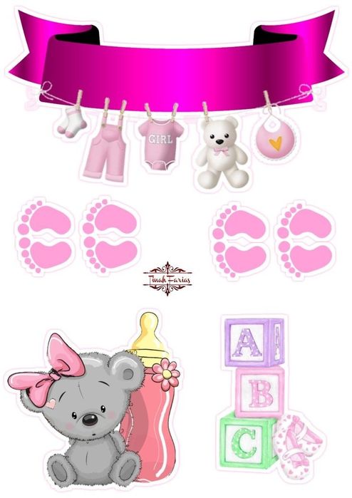 Wydruk jadalny cukrowy A4 Włoski papier opłatek Babyshower