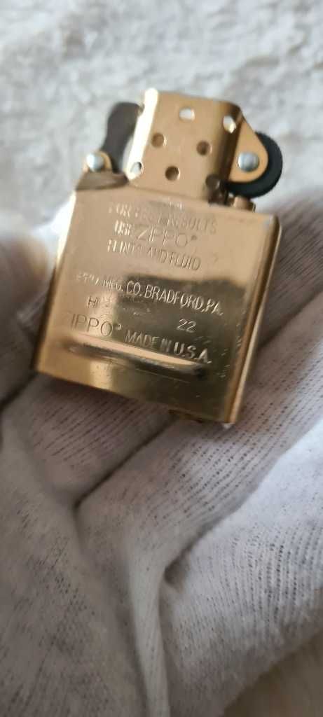 Zippo wkład k. złoty.  Nowy 22r