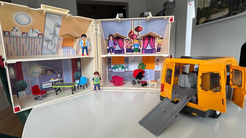 domek samochód playmobil klocki