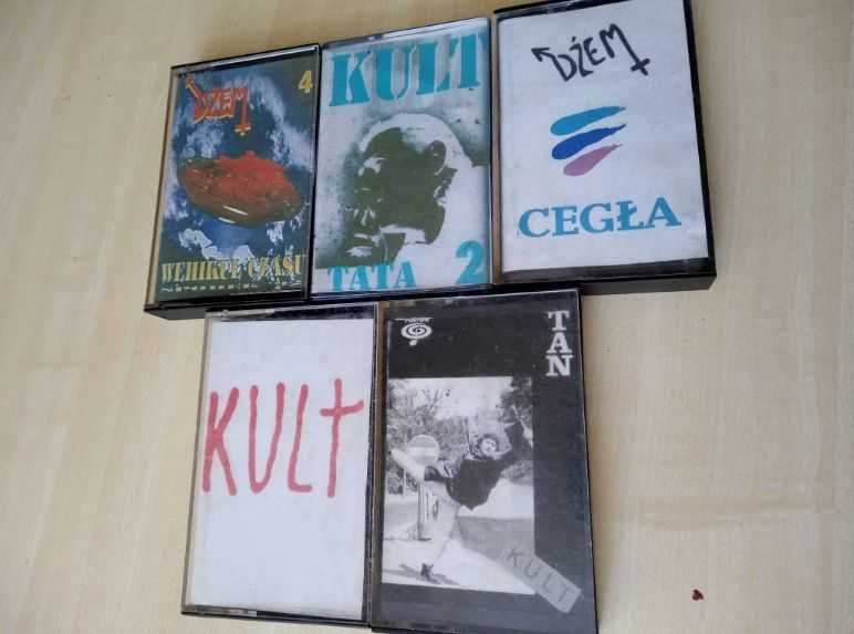 kasety kult i dzem magnetofonowe