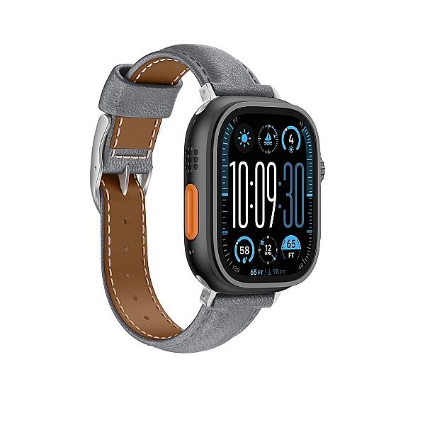 Skórzany pasek AMAZINGTHING Class Band do Apple Watch 45 / 46 / 49 mm