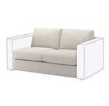 Pokrowiec ikea vimle sofa rozkładana 2os gunnared beżowy