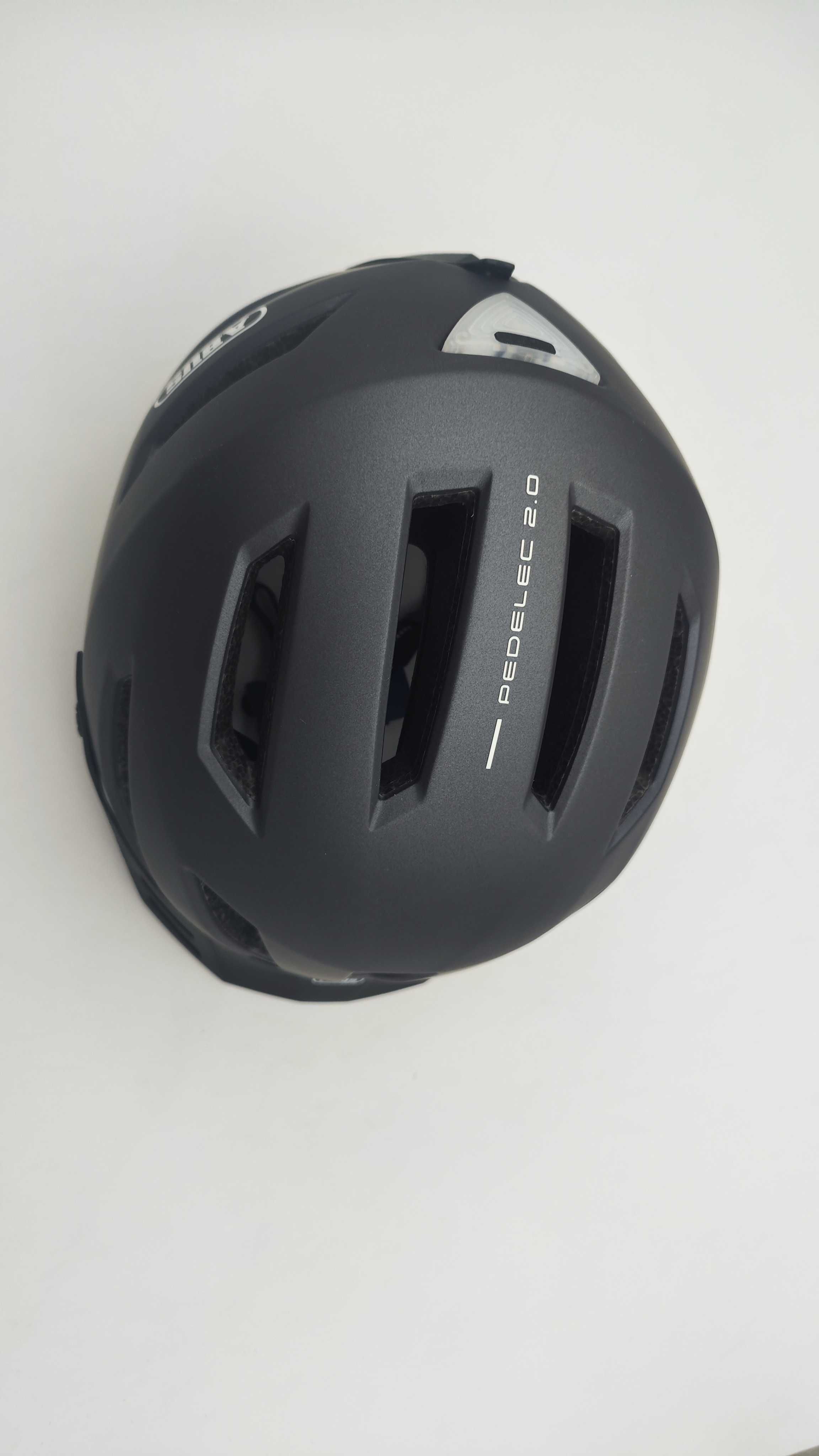 Kask rowerowy Abus Pedelec 2.0 titan L 56-61 cm (AH18)