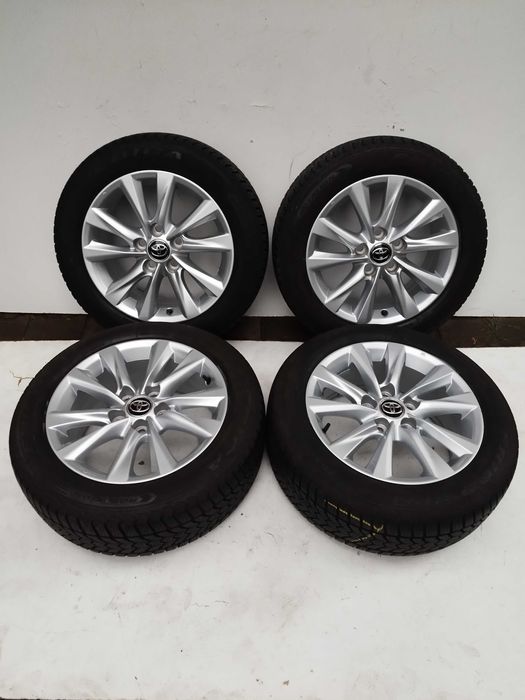 2025R. ZIMOWE Komplet 205/55R16 czujniki 5x114,3 TOYOTA Corolla e21