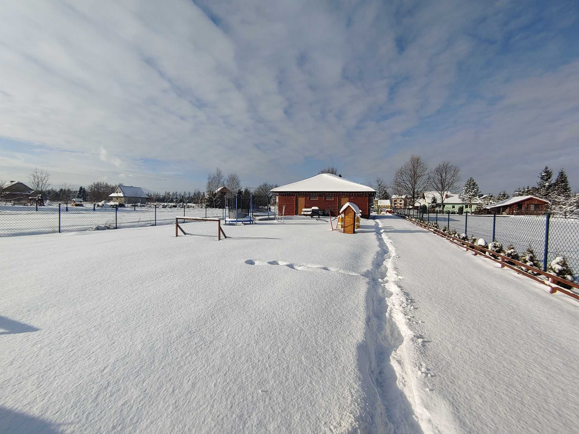 Całoroczne Domki z widokiem na Skrzyczne sauna, tężnia, plac zabaw