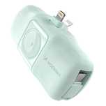 Mini powerbank Wozinsky WF16-YLS 5000mAh 15W Lightning z wbudowanym ka