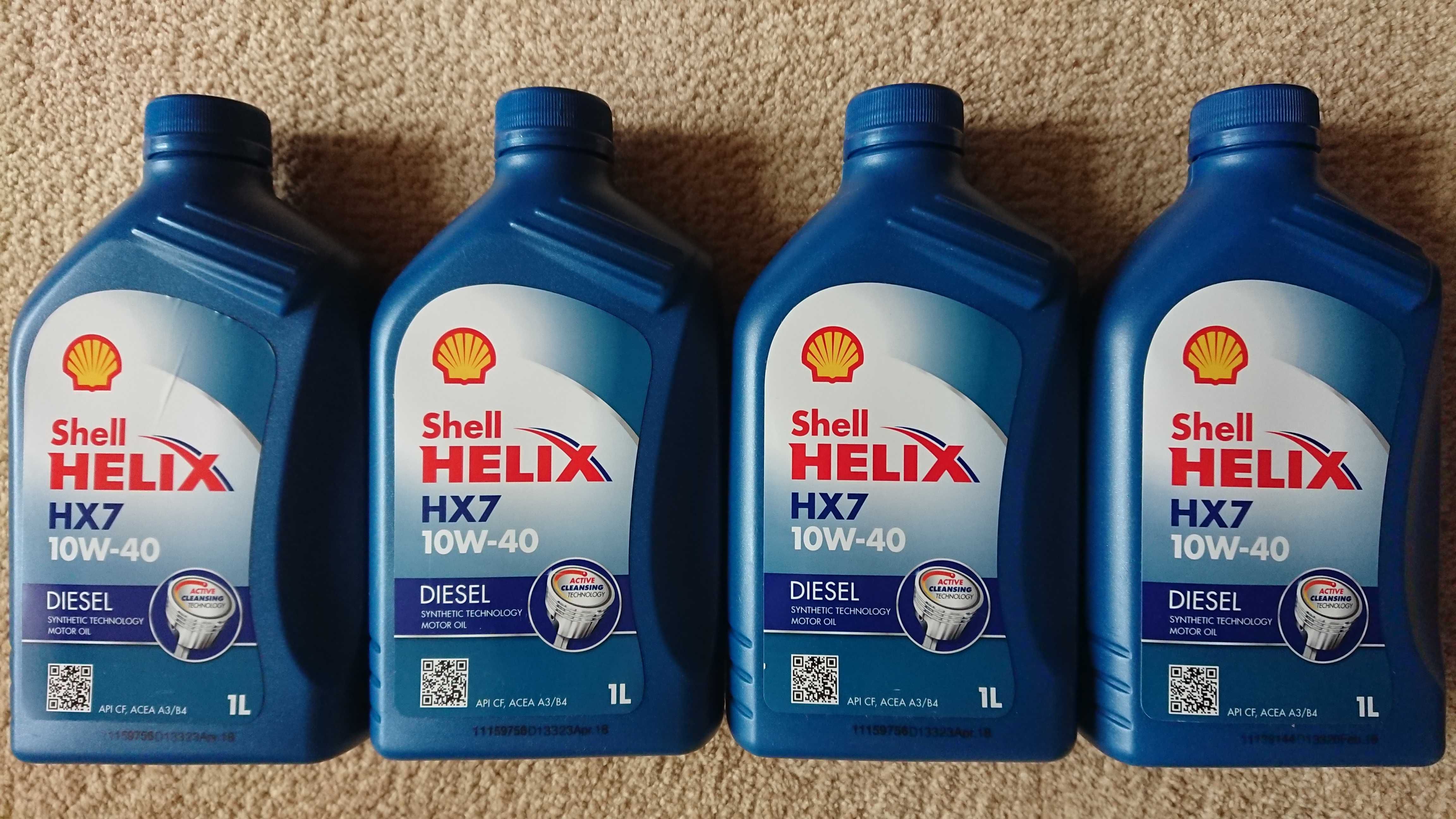 Olej Shell Helix HX7 Diesel 10W-40 1L 4 sztuki