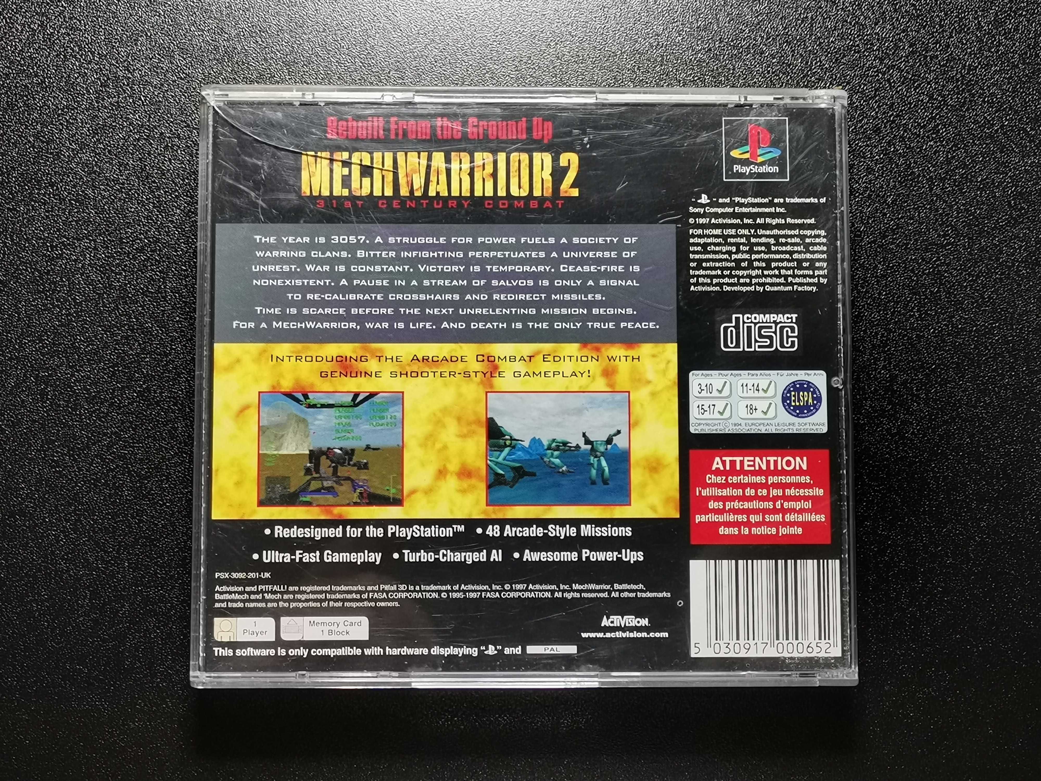 PlayStation MechWarrior 2