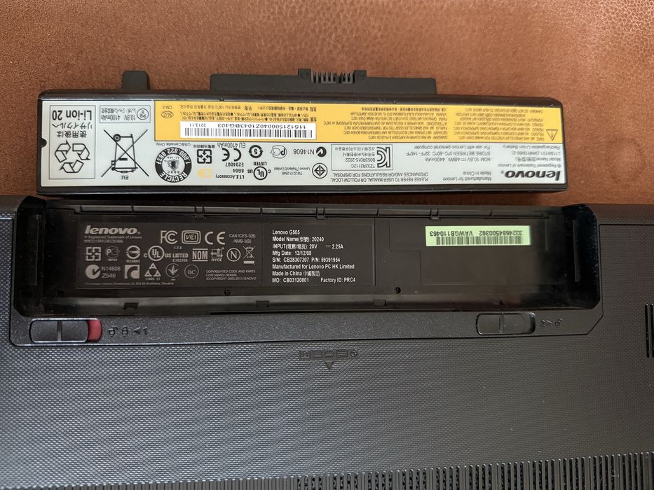 Ноут. LENOVO G505