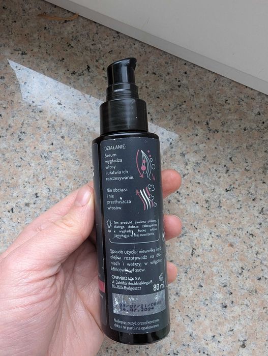 Serum silikonowe do włosów Only Bio